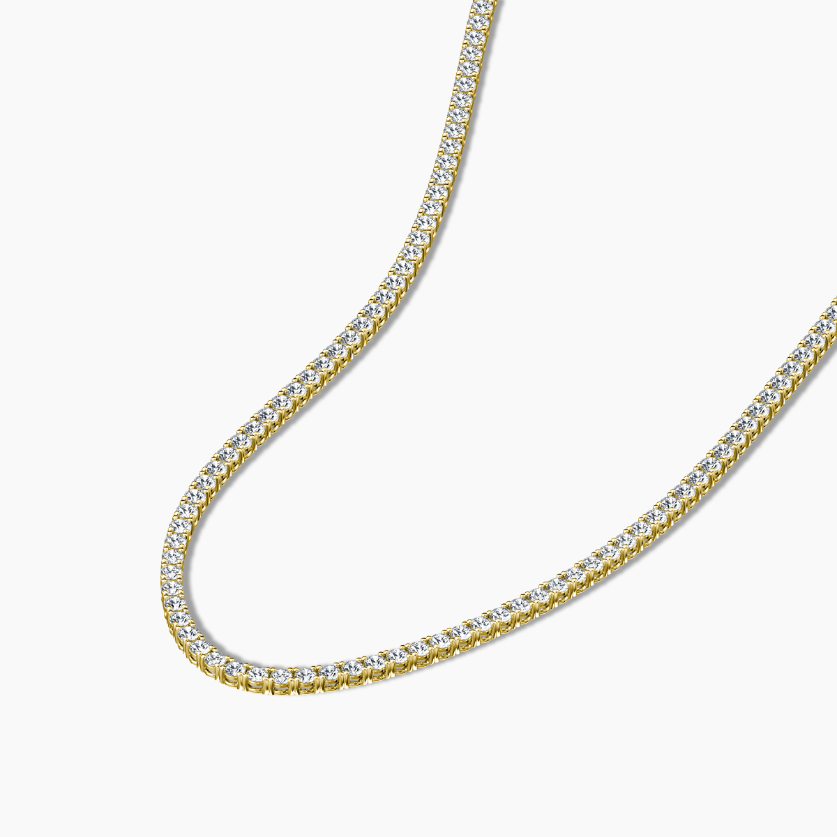 Eternal Elegance Tennis Necklace 12ct tw