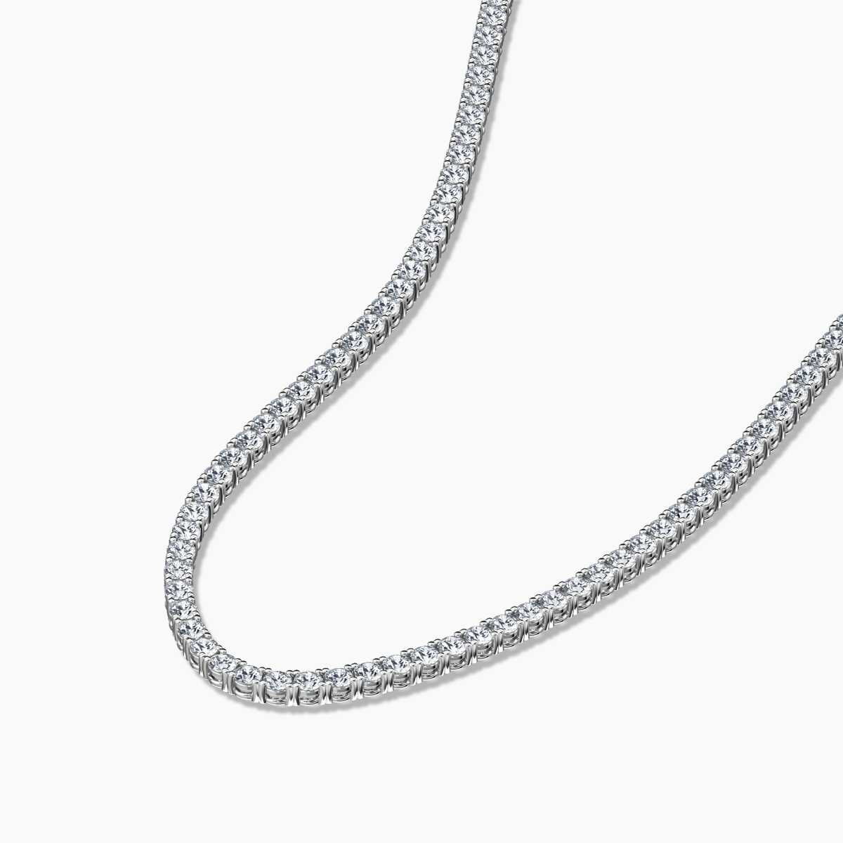 Eternal Elegance Tennis Necklace 17ct tw