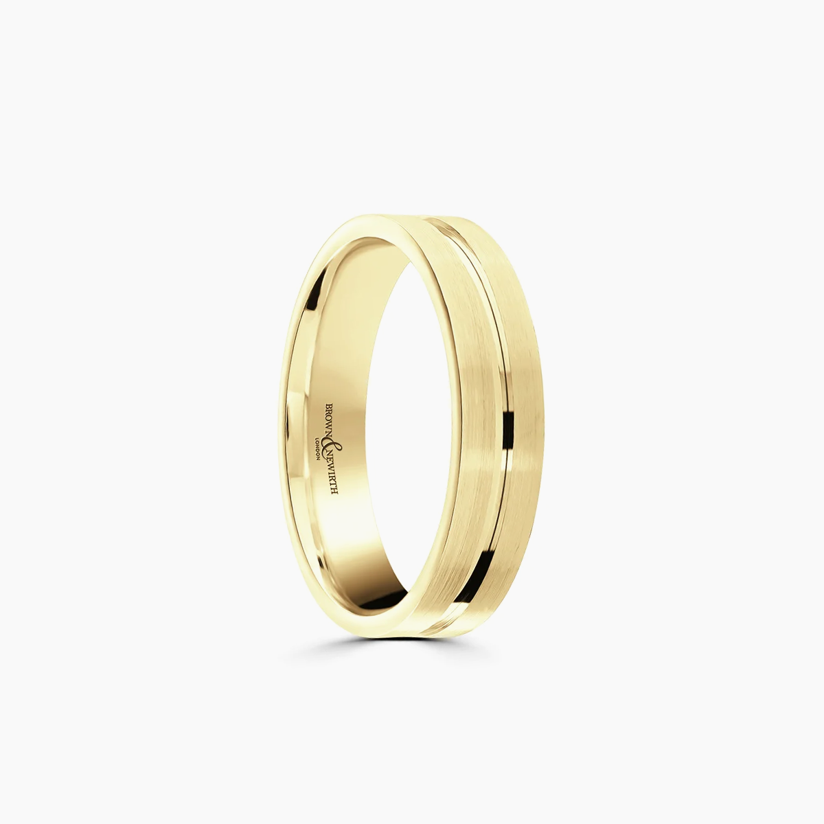 Contemporary Design Wedding Ring