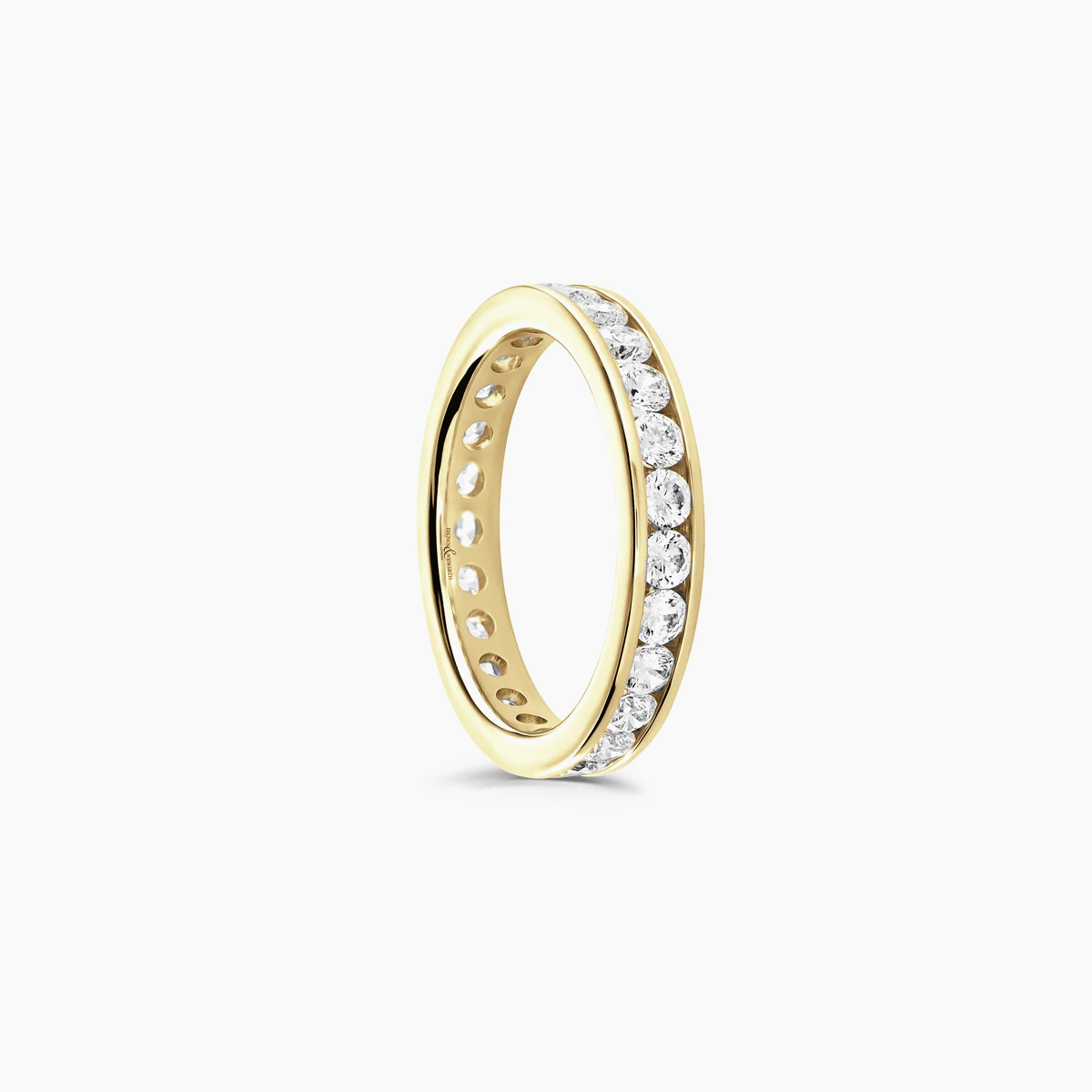 Channel Set Diamond Eternity Ring