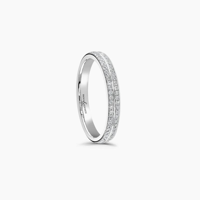 Pave Set Diamond Eternity Ring