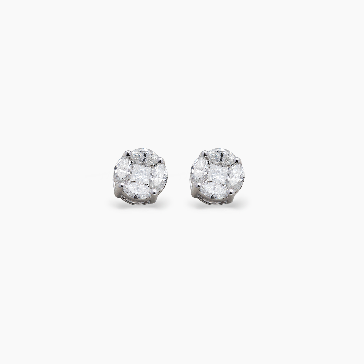 0.93ct Pure Elegance Diamond Earrings