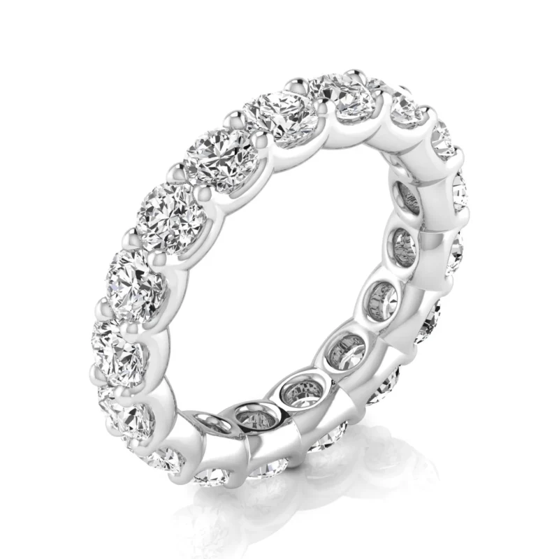 0.20 pts Round Diamond Full Eternity Band