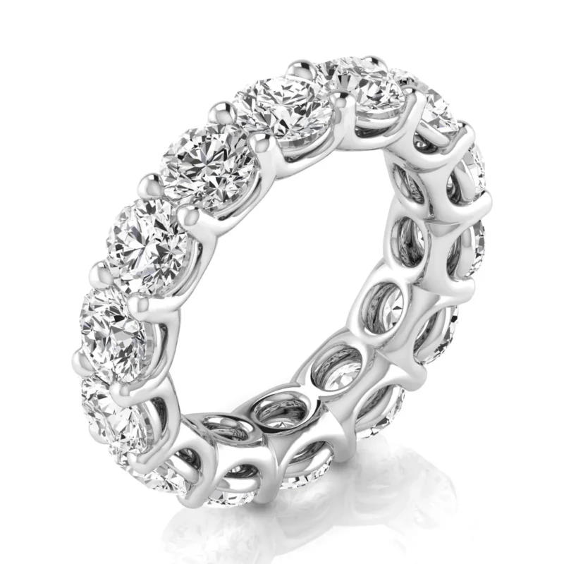 0.50 pts Round Diamond Full Eternity Band