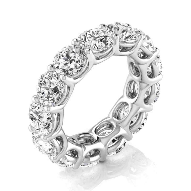 0.75 pts Round Diamond Full Eternity Band