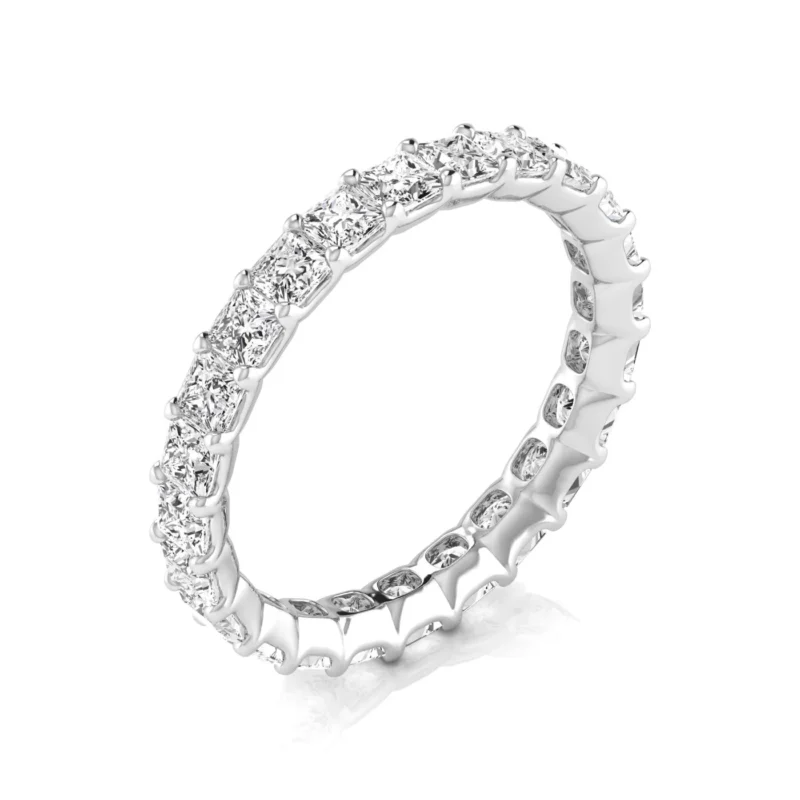 0.10 pts Princess Diamond Full Eternity Band