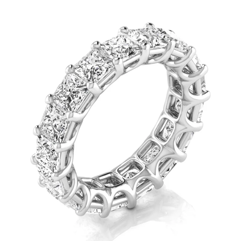 0.50 pts Princess Diamond Full Eternity Band