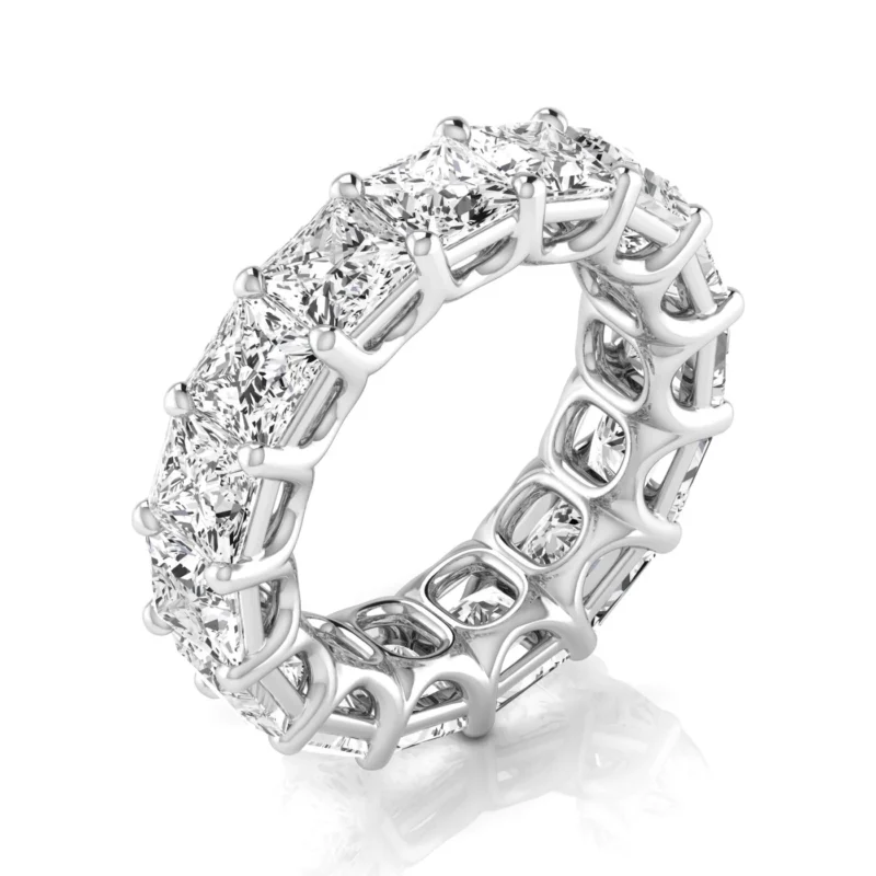 0.75 pts Princess Diamond Full Eternity Band